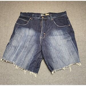 South Pole Baggy Vintage Jeans Dark Wash Mens Sz 38 RN82628  Cut‎ Shorts